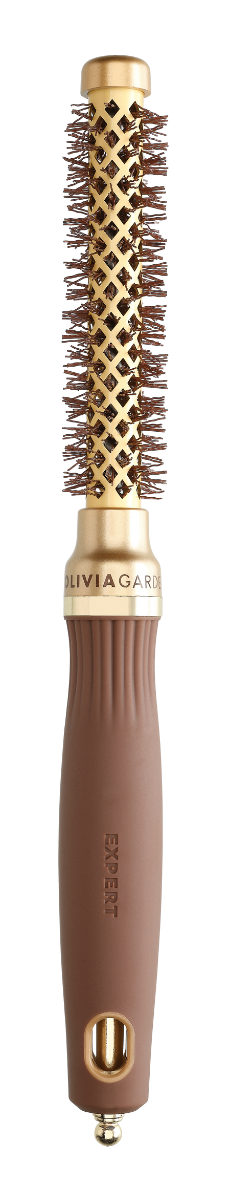 Olivia Garden Expert Blowout Shine Brush Gold and Brown 15mm