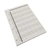 LL6 - Agenda Loose Leaf Refill Pages - 6 Assistant (100pcs)