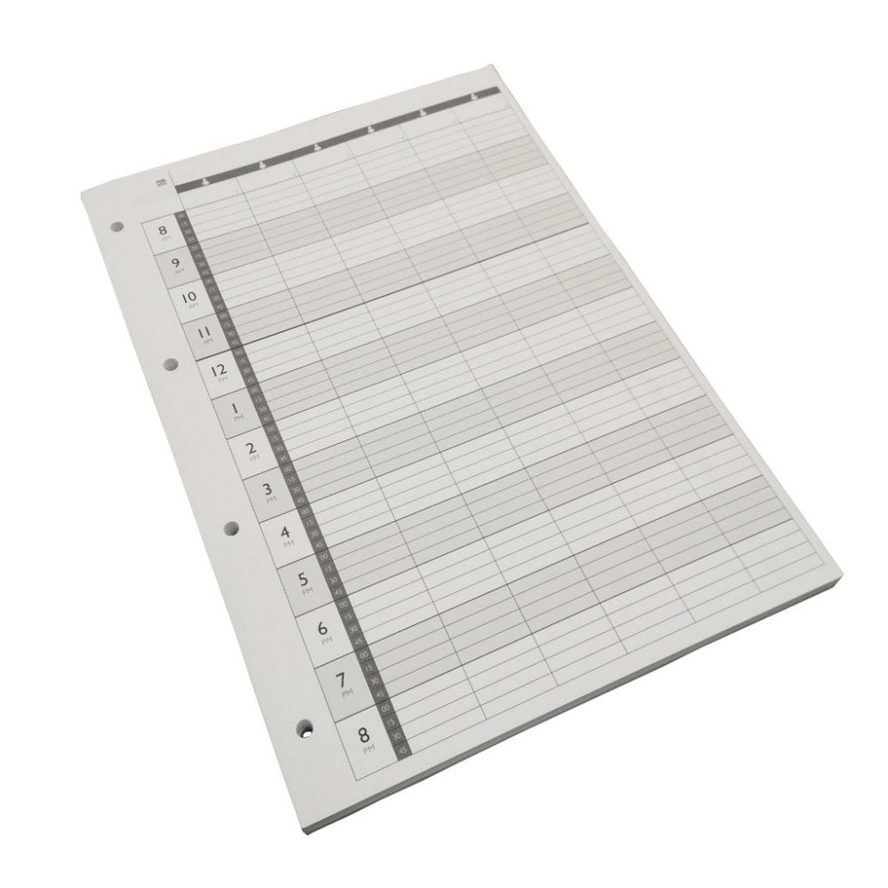 LL6 - Agenda Loose Leaf Refill Pages - 6 Assistant (100pcs)