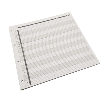 LL9 - Agenda Loose Leaf Refill Pages - 9 Assistant (100pcs)