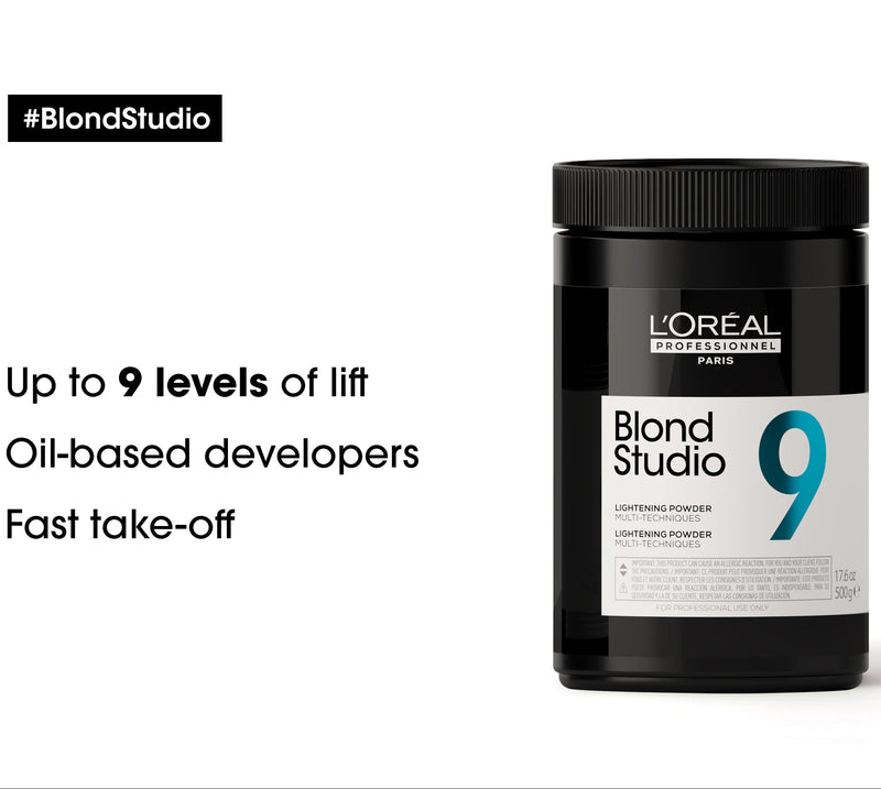 L'Oreal Blond Studio 9 Multi-Techniques Lightening Powder 500g