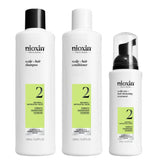 Nioxin System 2 Hair Starter Kit Natural Hair Progressed Thinning