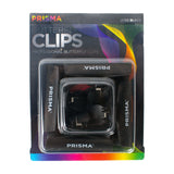 Prisma Professional Butterfly Clips Black 4pcs Set