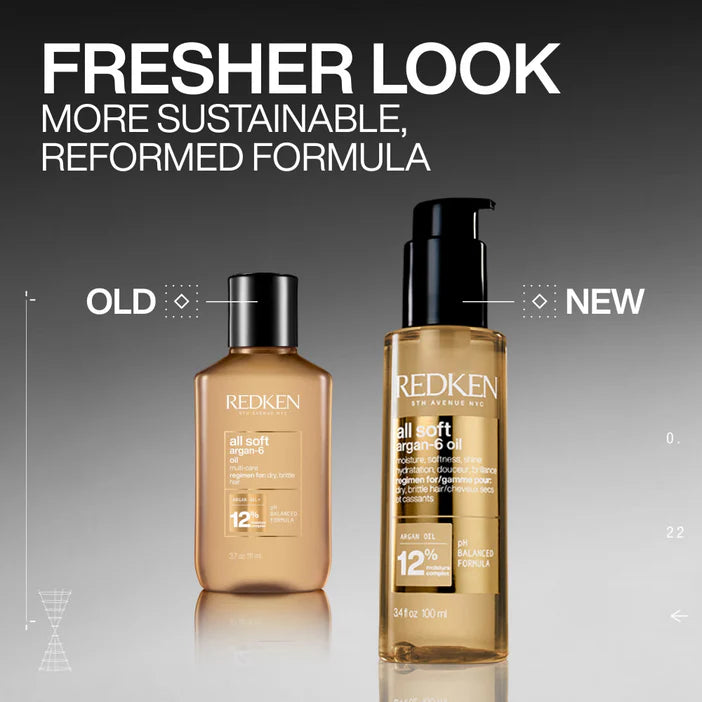 Redken All Soft Argan 6 Oil 100ml