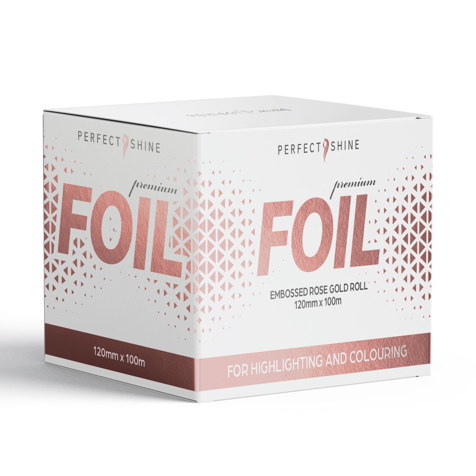 Perfect Shine Premium Rose Gold Foil Roll 120mm x 100m