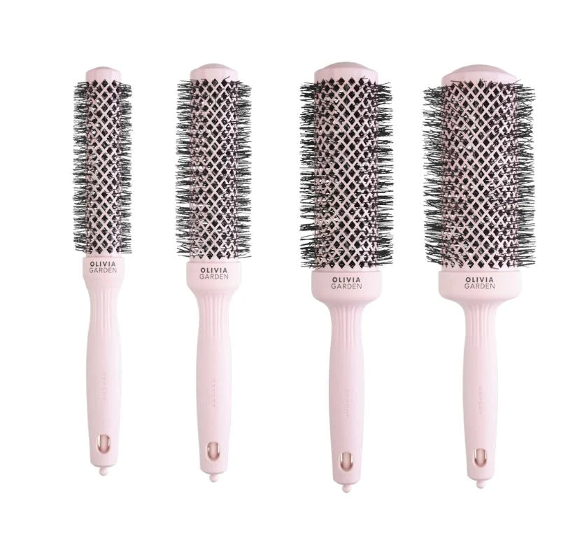 Olivia Garden Expert Blowout Speed Pink Brush Set