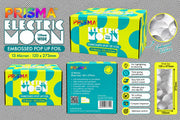 Prisma PopUp Embossed Foil (120mm X 273mm) (500pcs) - Electric Moon