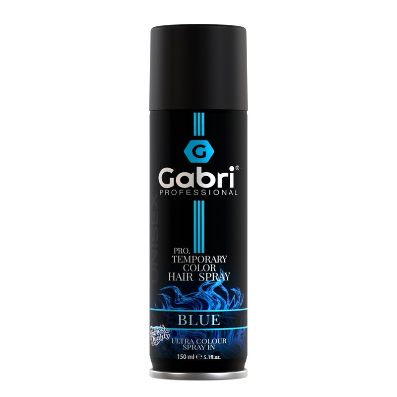 Gabri Pro Temporary Color Hair Spray Blue 150ml