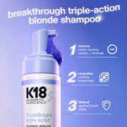 K18 Triple Bright Purple Shampoo 125ml