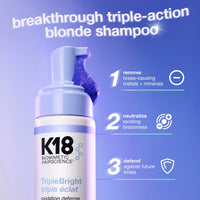 K18 Triple Bright Purple Shampoo 125ml