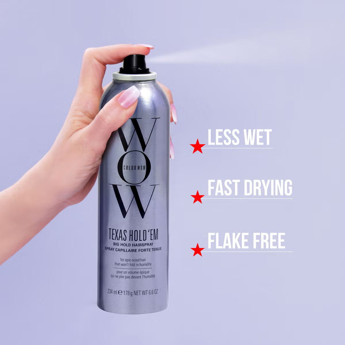 Color Wow Texas Hold'em Big Hold Hairspray 234ml