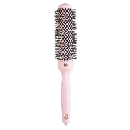 Olivia Garden Expert Blowout Speed Wavy Bristles Pastel Pink Brush 35mm