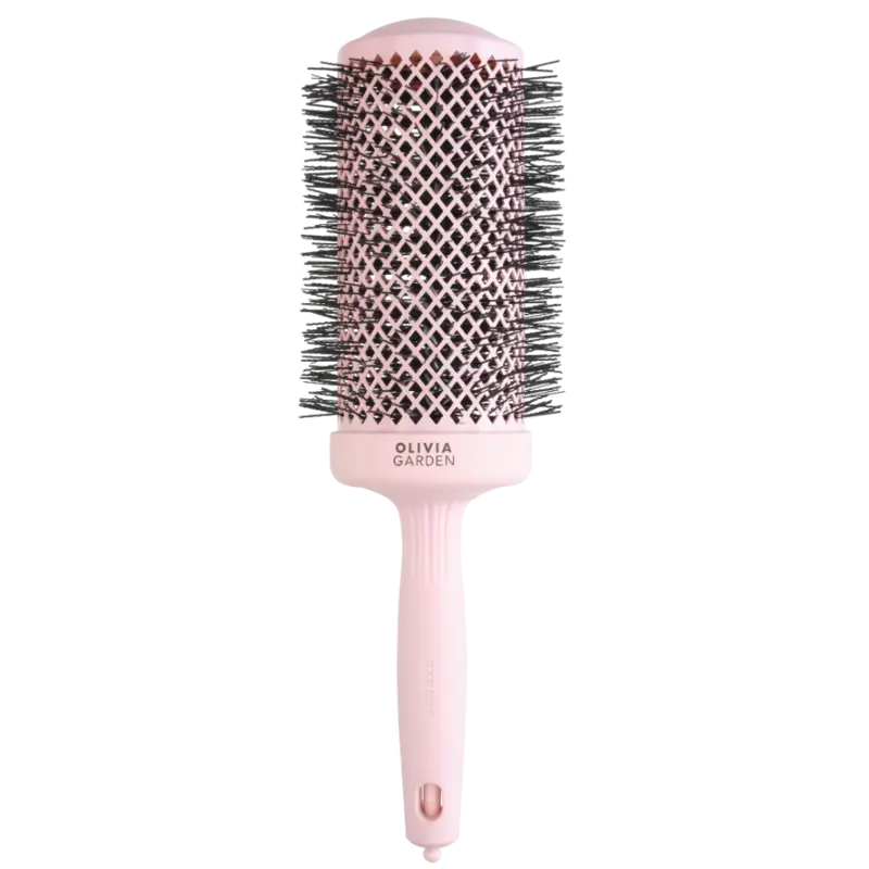 Olivia Garden Expert Blowout Speed Wavy Bristles Pastel Pink Brush 65mm