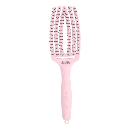 Olivia Garden Fingerbrush Combo Pastel Pink Medium