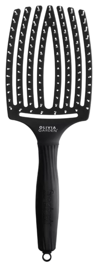 Olivia Garden Fingerbrush Combo Full Black Large