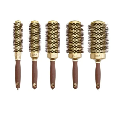 Olivia Garden Expert Blowout Shine Gold & Brown Bag