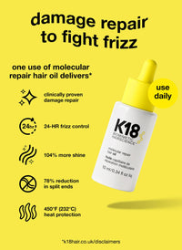 K18 Molecular Repair Hair Oil 30ml