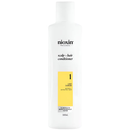 Nioxin System 1 Scalp + Hair Conditioner for Light Thinning Natural Hair 300ml