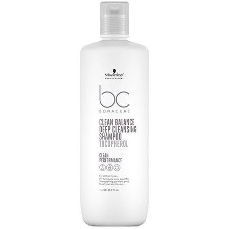 Schwarzkopf Bonacure Clean Balance Deep Cleansing Shampoo 1000ml