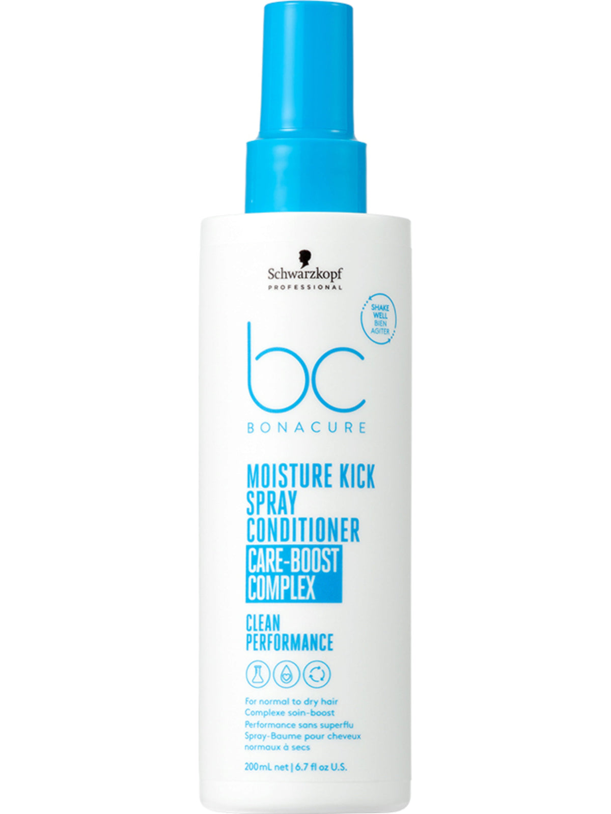 Bonacure Clean Moisture Kick Spray Conditioner 200ml