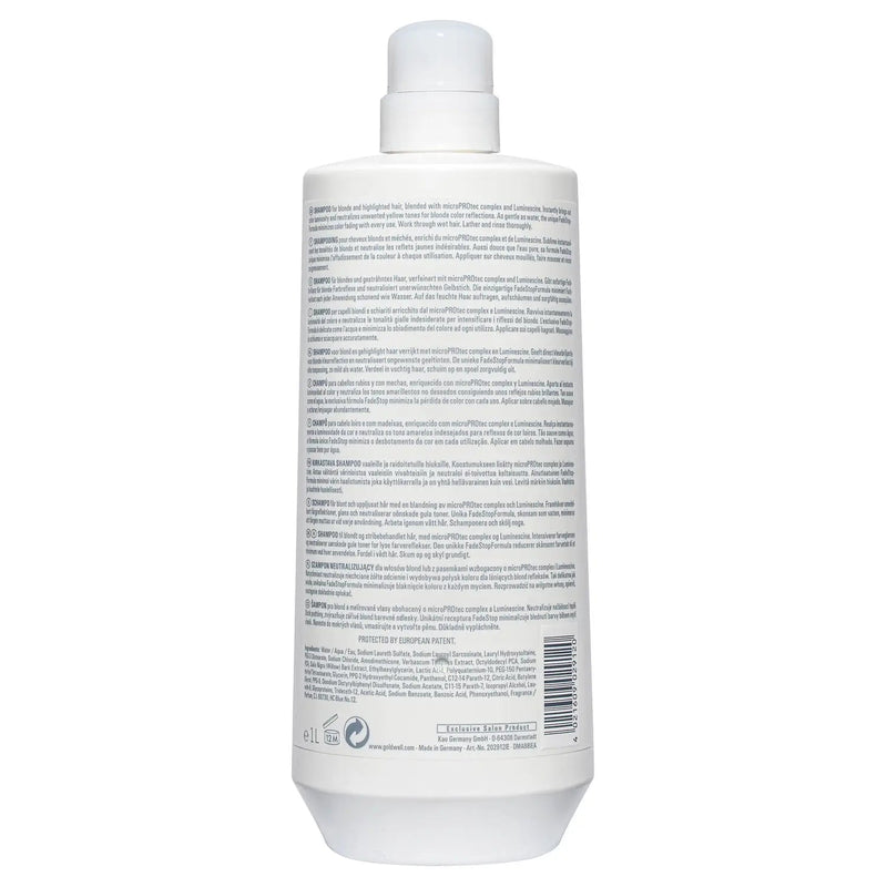 Goldwell Dualsenses Blonde and Highlights Anti-Yellow Shampoo 1000ml