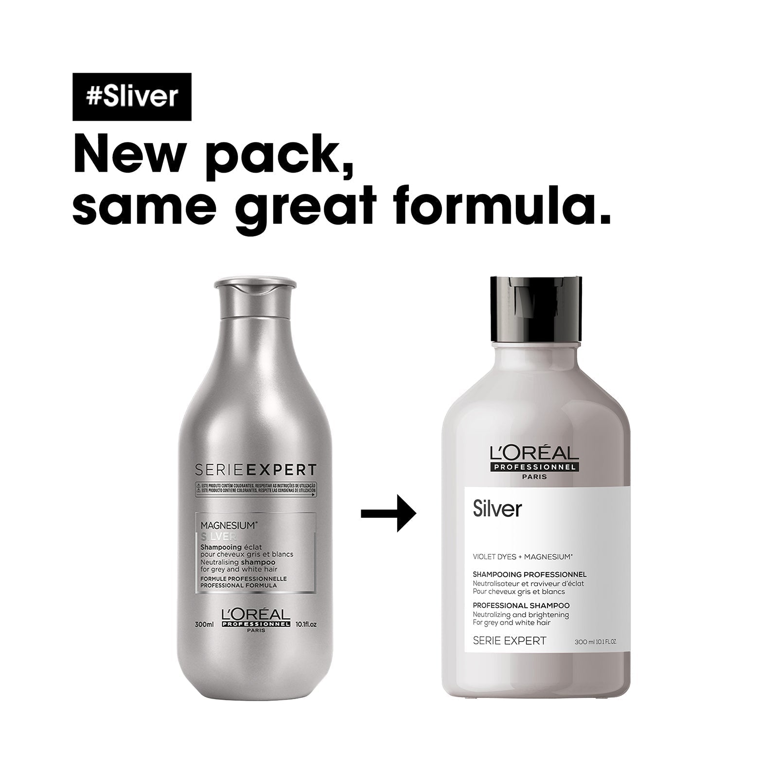 L'Oréal Professionnel Serie Expert Silver Shampoo 300ml