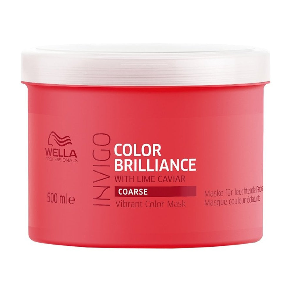Wella Invigo Color Brilliance with Lime Caviar COARSE vibrant color mask 500ml